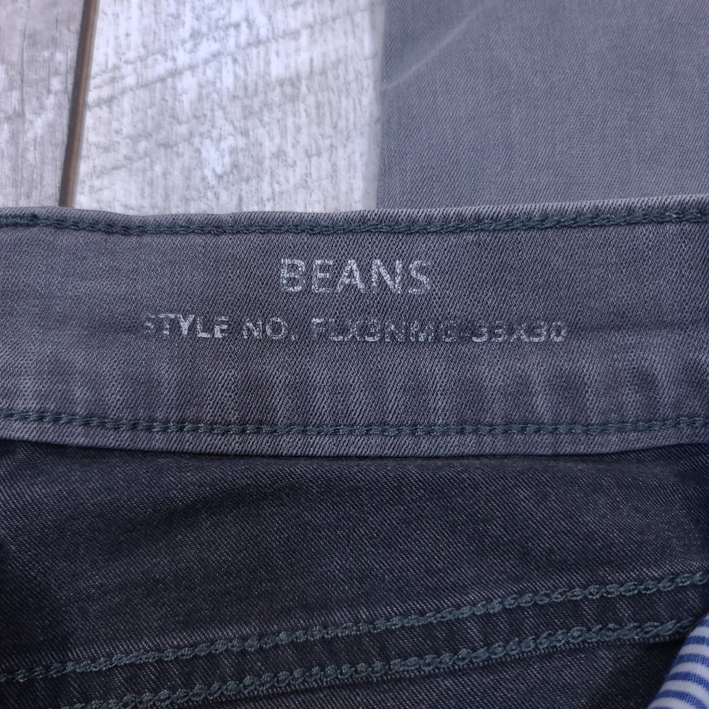 Mugsy Jeans Beans Pants Mens 33x30 Grey Stretch Denim Slim Tapered Leg - Picture 8 of 9